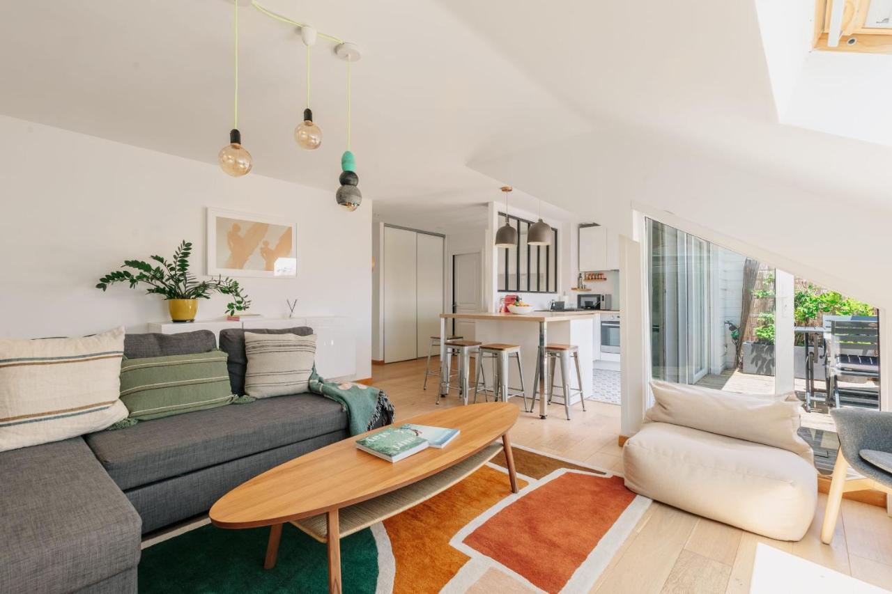 Little Bibi Terrace - Cote Des Basques And Private Garage Apartment Biarritz Luaran gambar