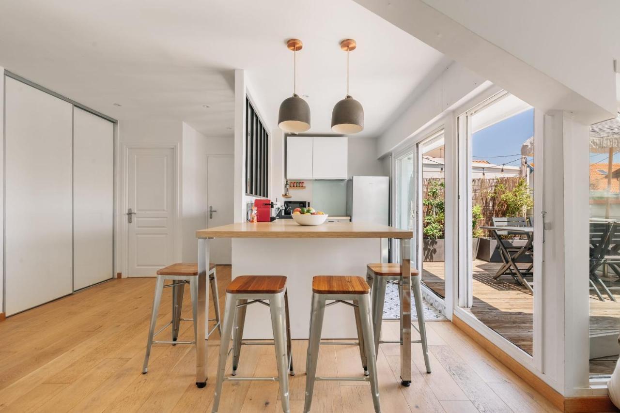 Little Bibi Terrace - Cote Des Basques And Private Garage Apartment Biarritz Luaran gambar