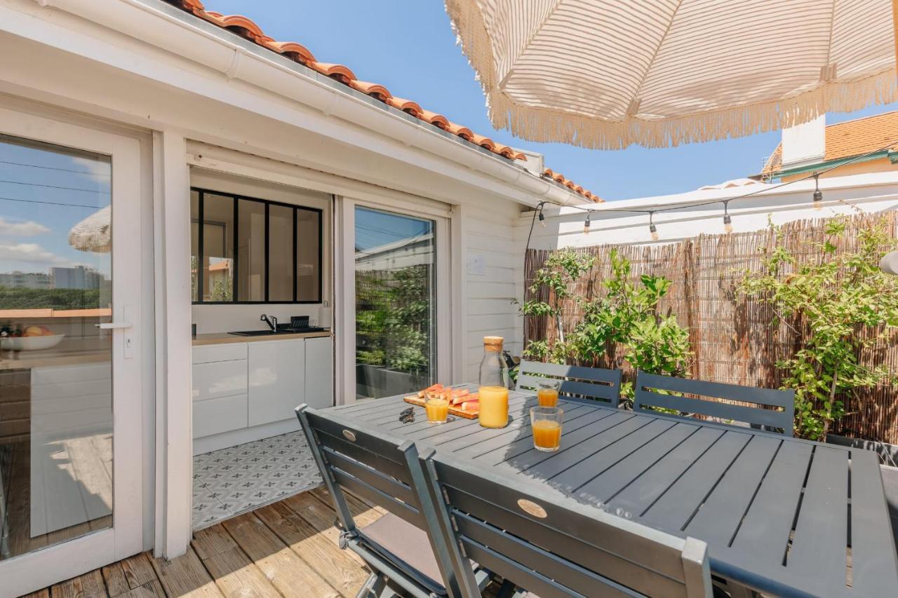 Little Bibi Terrace - Cote Des Basques And Private Garage Apartment Biarritz Luaran gambar